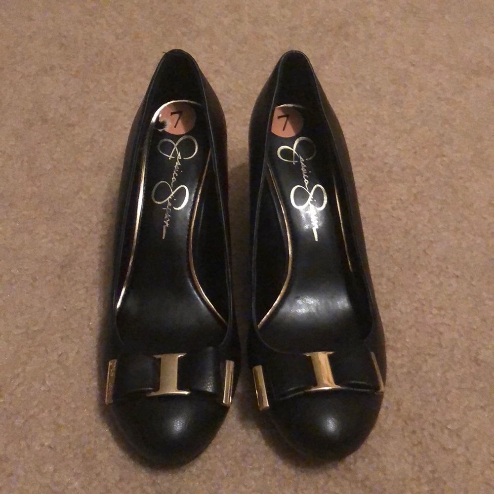 Jessica Simpson wedges